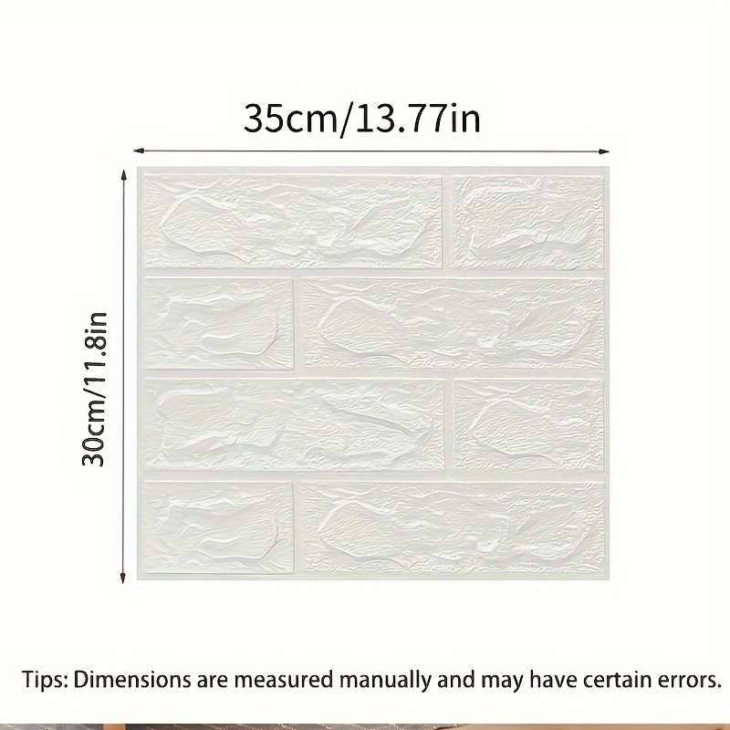 40 PCS 3D Wall Tile Stickers