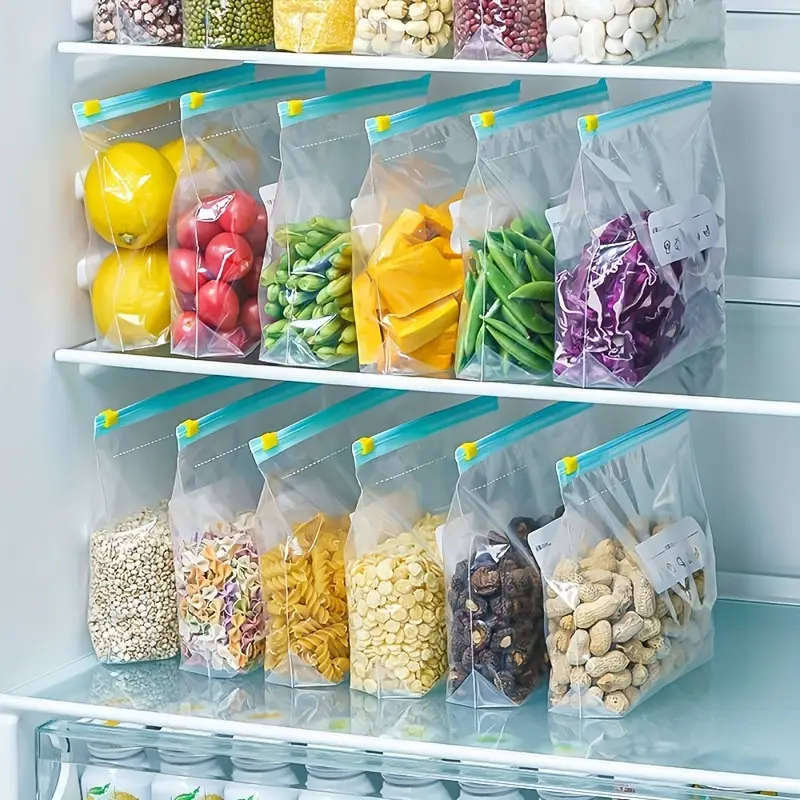 15 Leak-Proof Sealed Freezer Bags