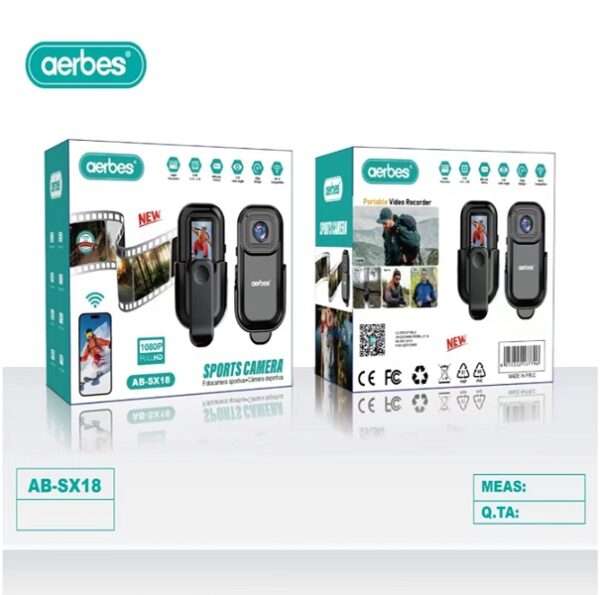 Ultra-Portable 1080P Full Hd Sports Camera