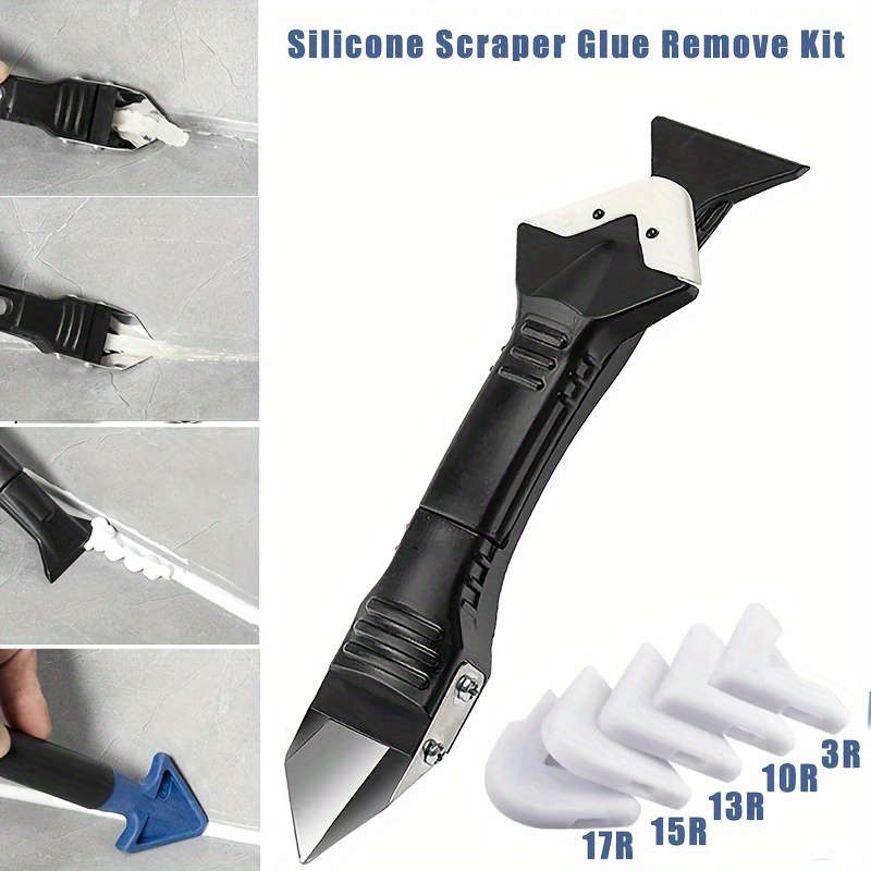 Multi-Function Silicone Scraper and Caulking Tool