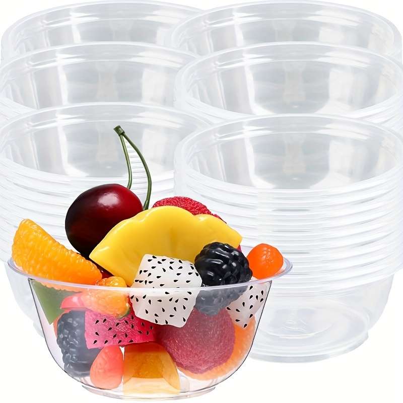 10pcs Small Plastic Bowls