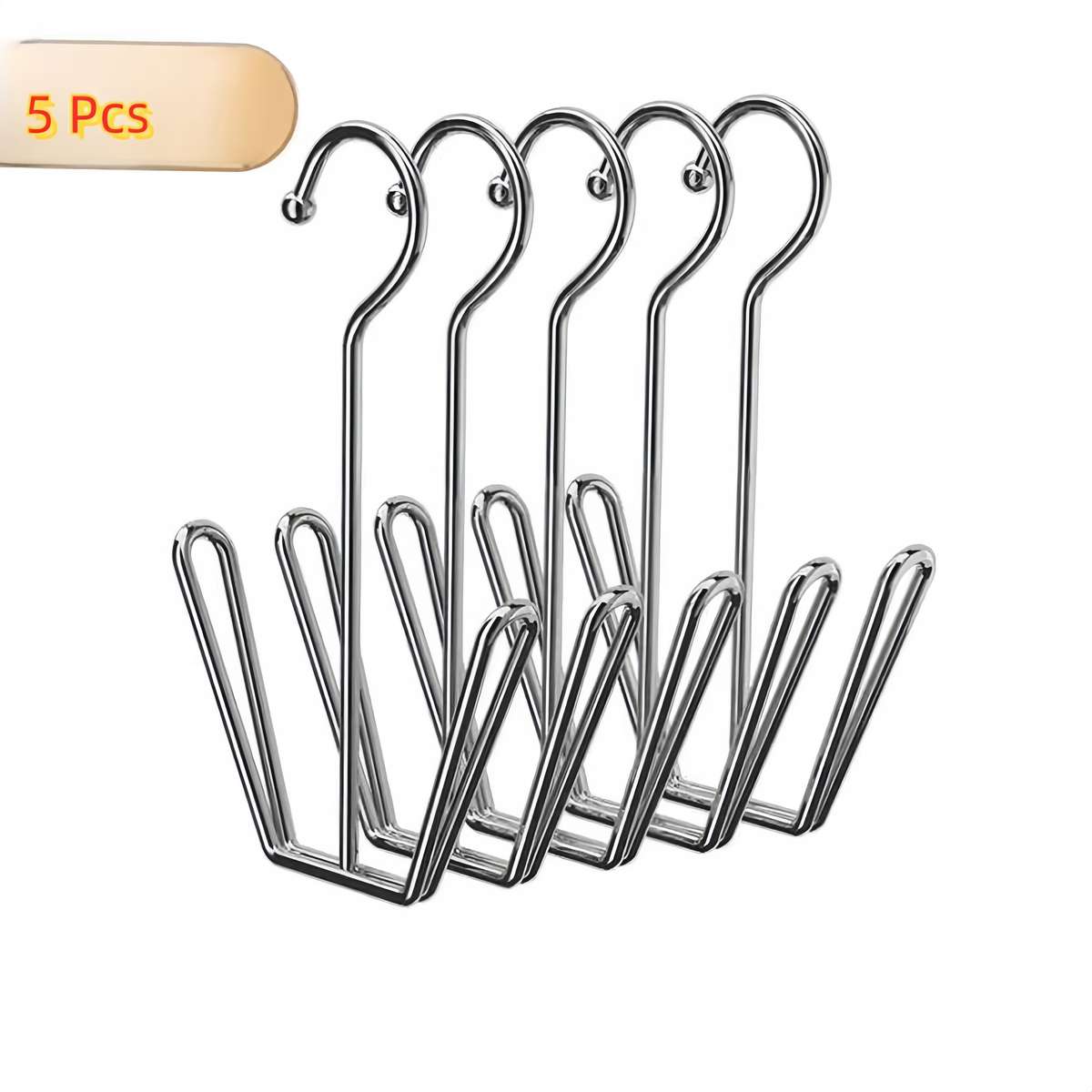 5pcs Stainless Steel Shoe Rack Drying Rack