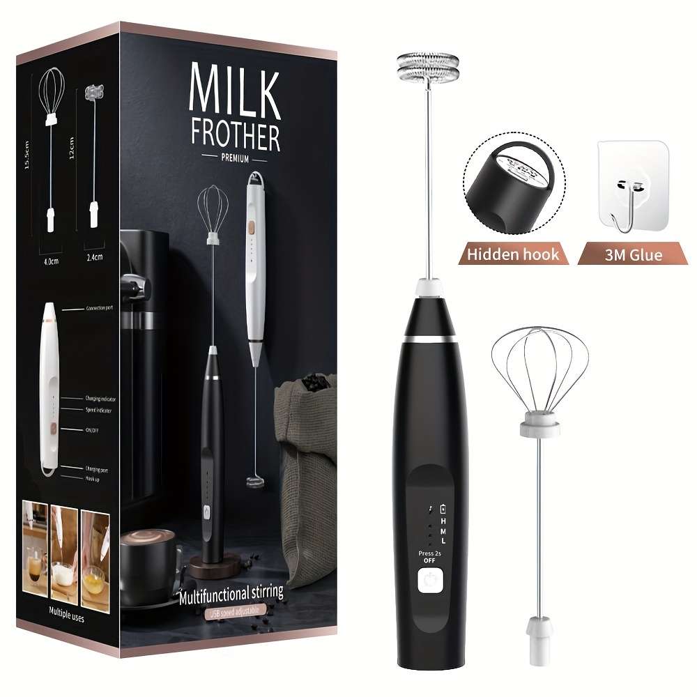 Electric Milk Frother Handheld