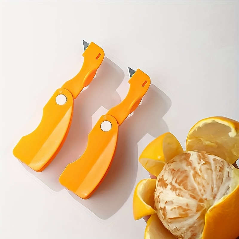 Easy-Grip Plastic Orange Peeler