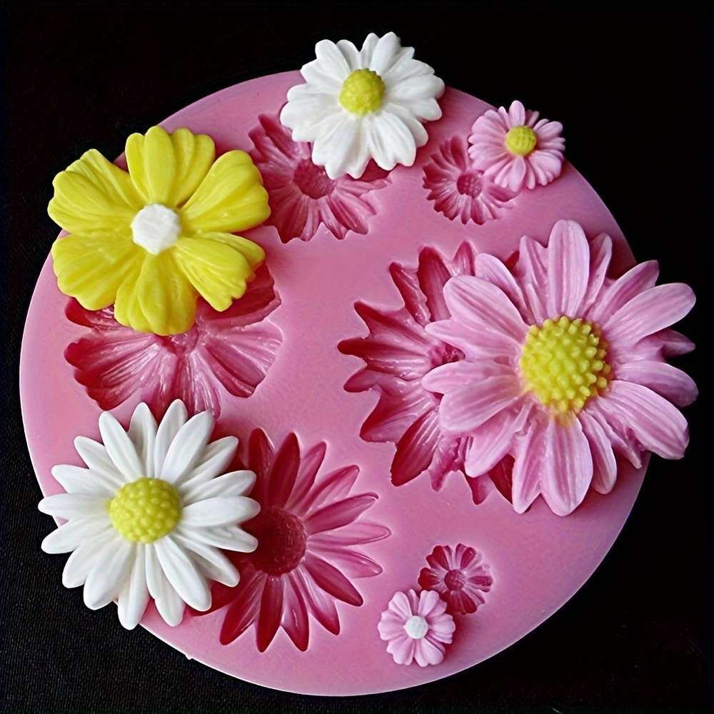 1pc 3D Flower Silicone Mold