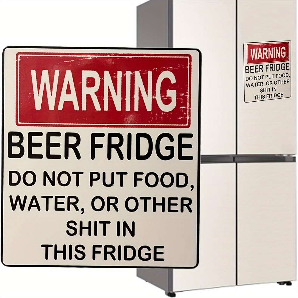 Warning Sign Sticker