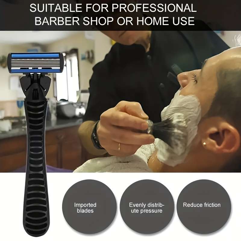 Men's Manual Razor6-layer Blades Razor