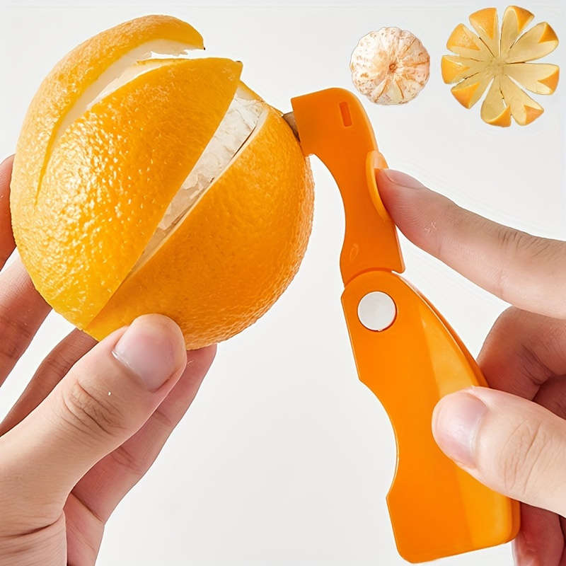 Easy-Grip Plastic Orange Peeler
