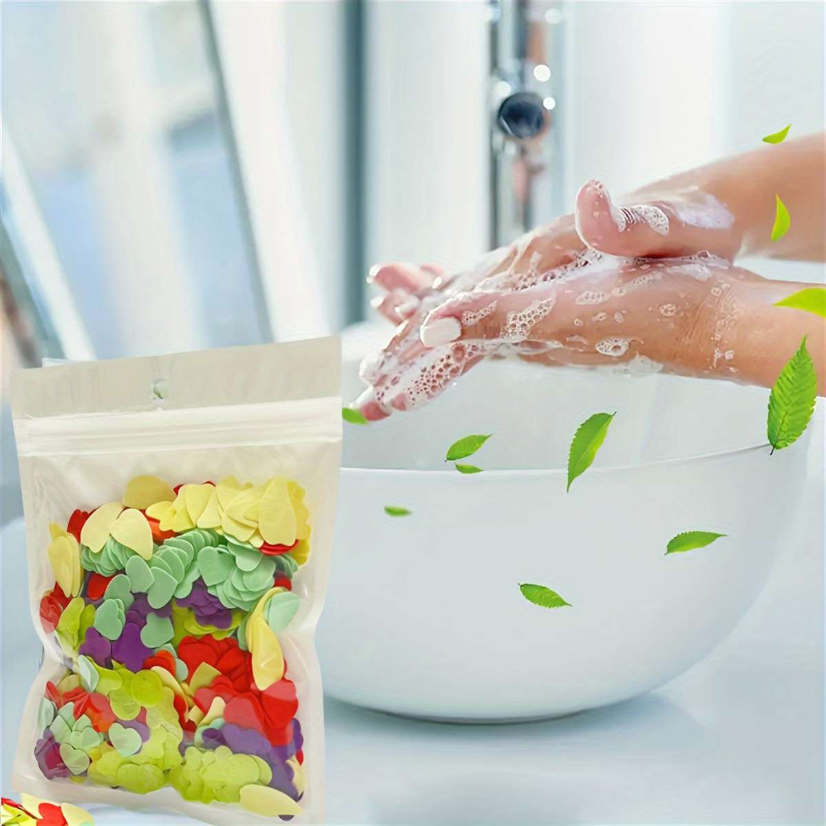 1000 Piece Disposable Soap Flower Petals