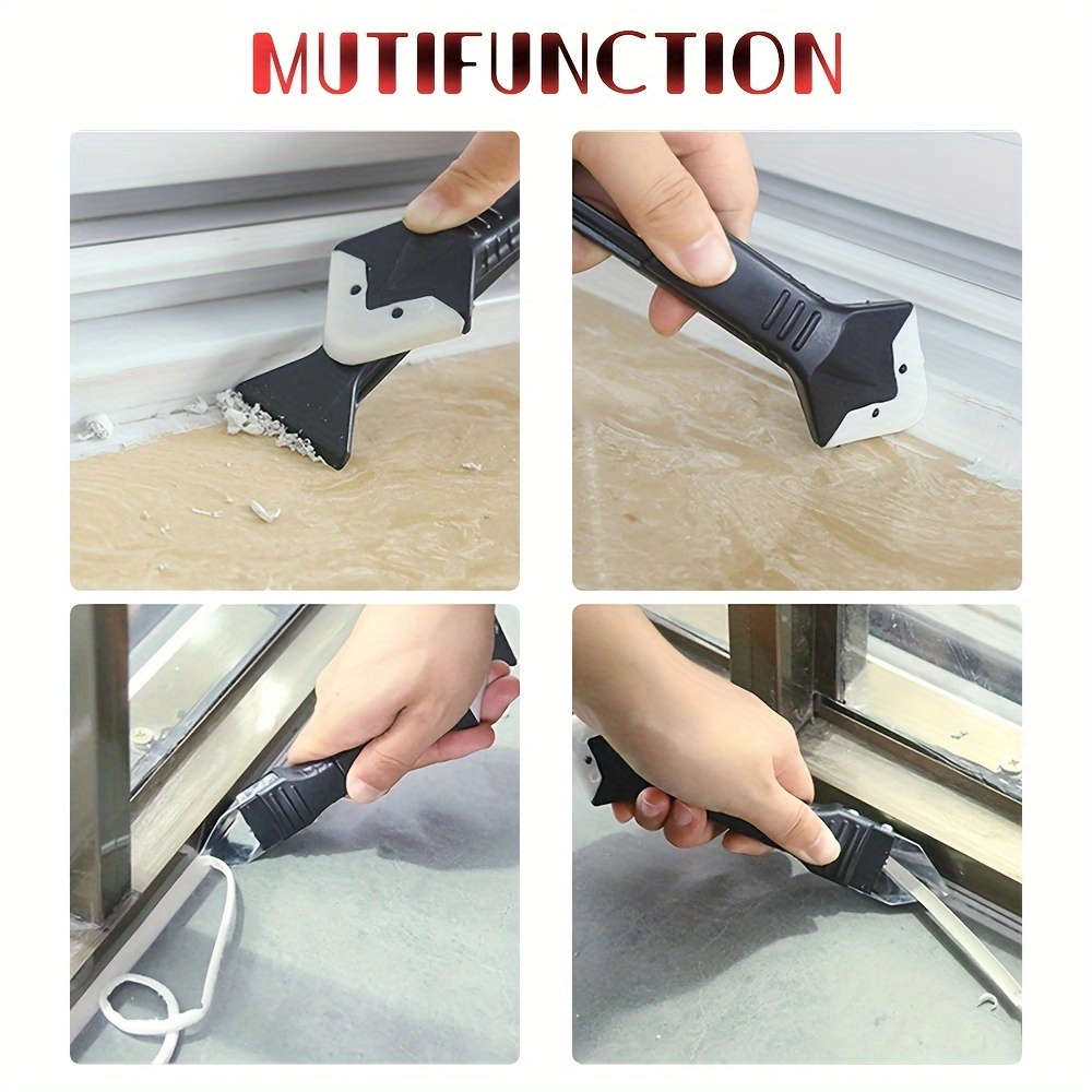 Multi-Function Silicone Scraper and Caulking Tool