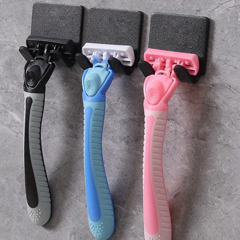2pcs Wall Mounted Razor Holder