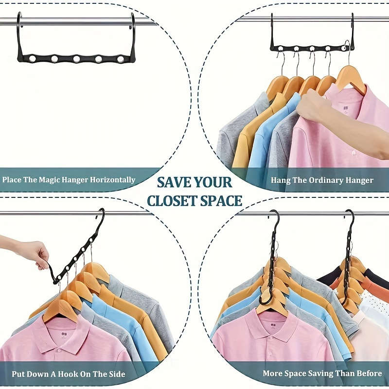 5-in-1 Portable Folding Clothes Rack