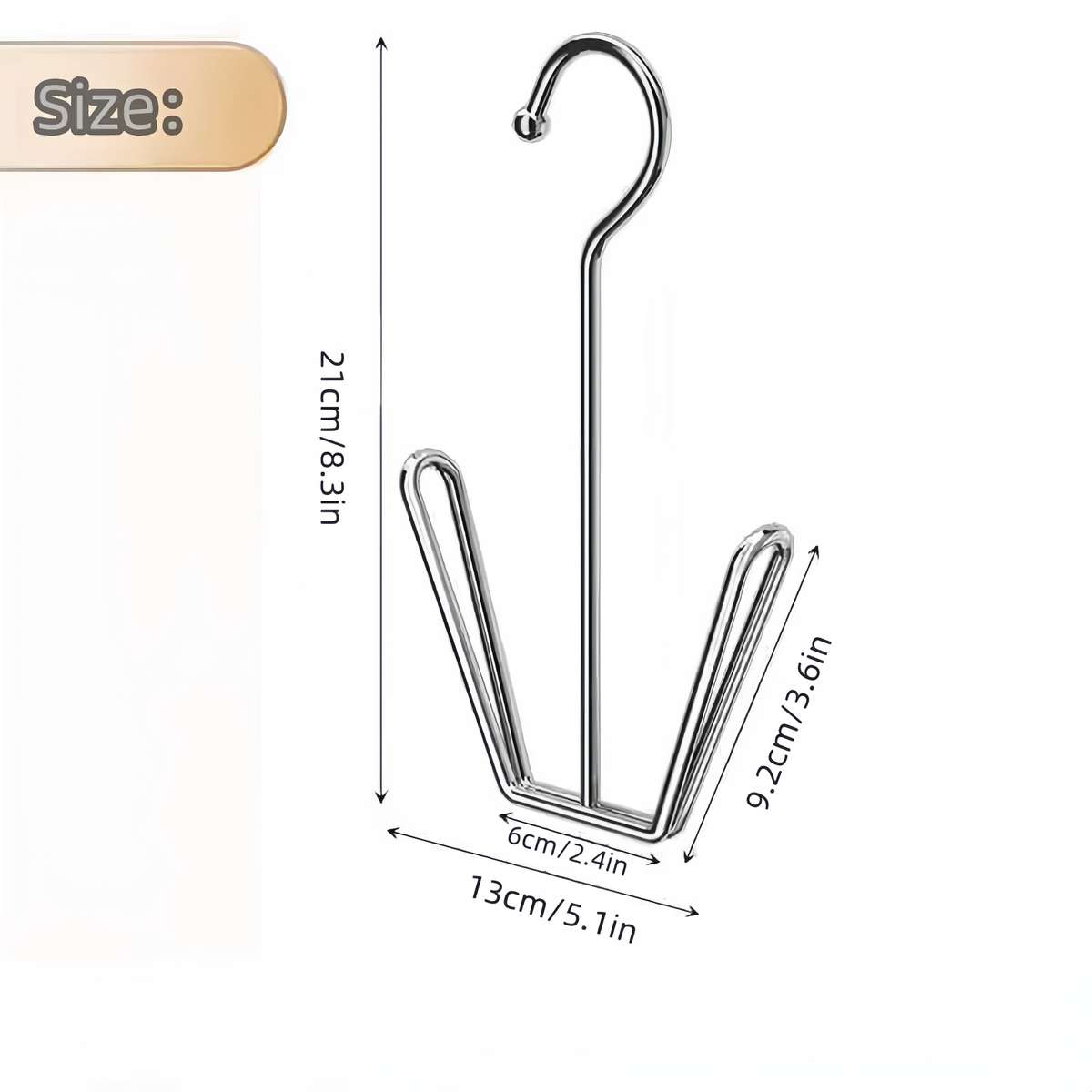 5pcs Stainless Steel Shoe Rack Drying Rack