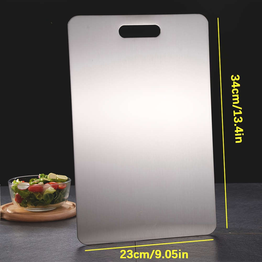 Premium Titanium Cutting Board - Double-Sided