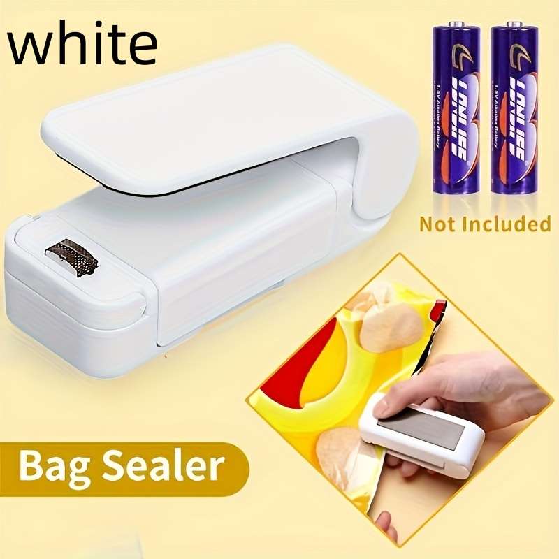 Compact Handheld Snack Bag Sealer Random Colors