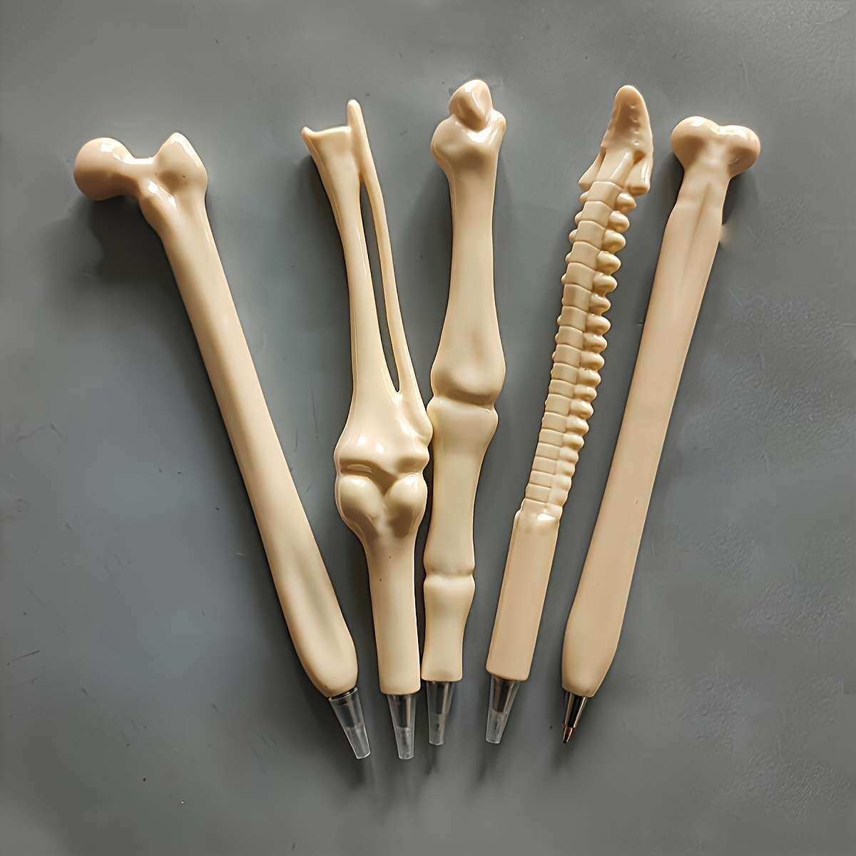 5-Pack Bone-Shaped Ballpoint Pens