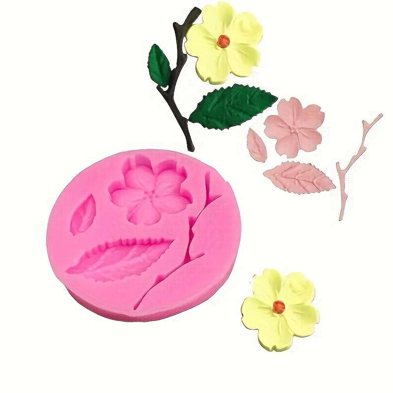 1pc Plum Blossom Silicone Mold