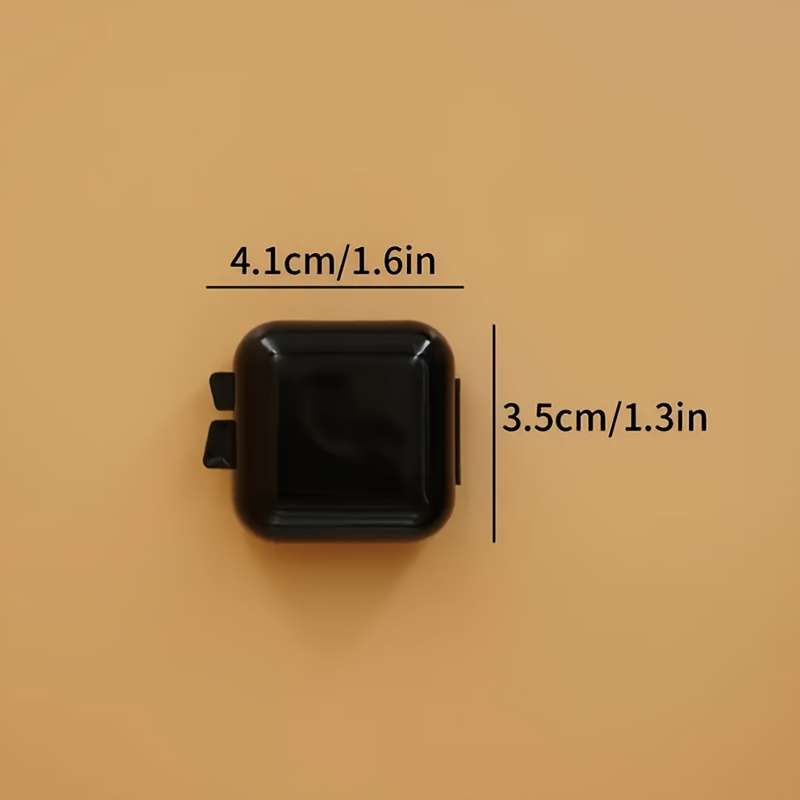 Small Black Storage Box  1Plastic Portable Storage Box