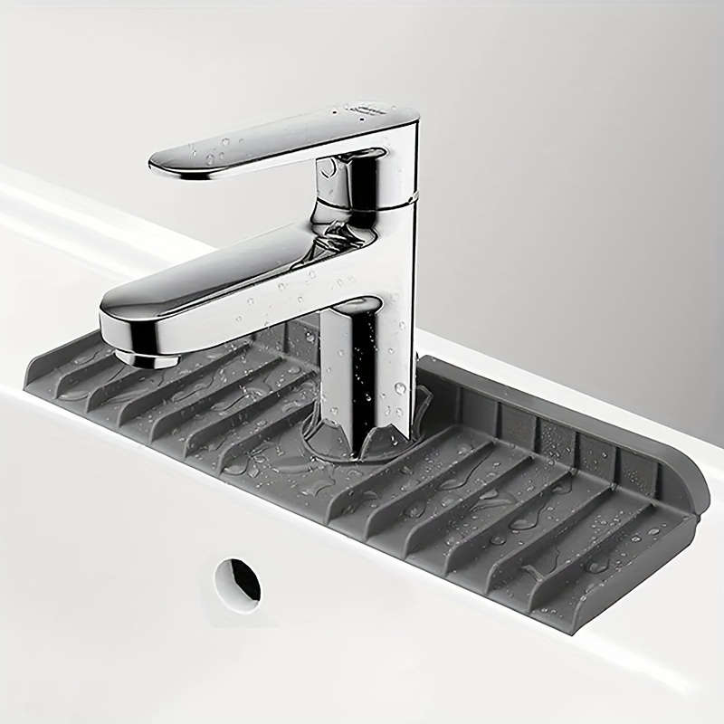 1pc Silicone Faucet Splash Guard -