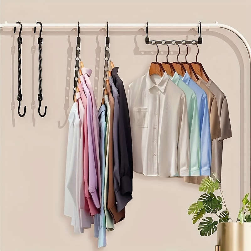 5-in-1 Portable Folding Clothes Rack