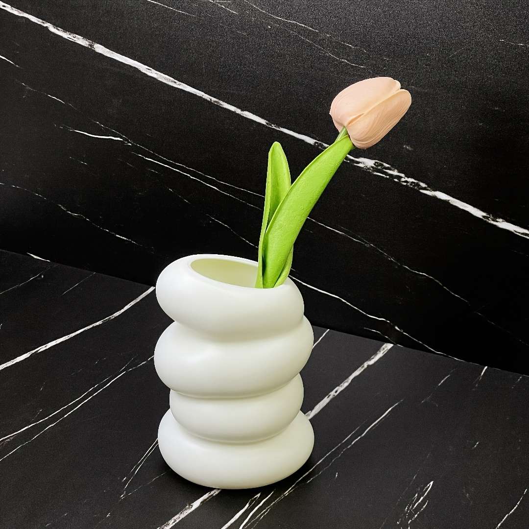 Modern Nordic-Inspired Plastic Vase