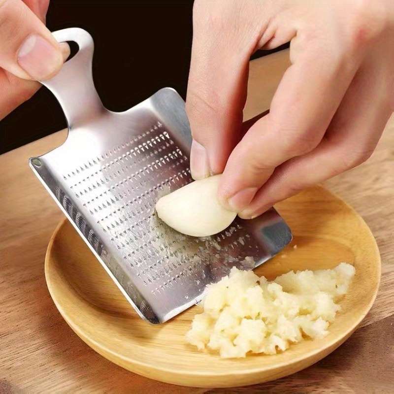 1 Stainless Steel Garlic Ginger Root Vegetable Grinder