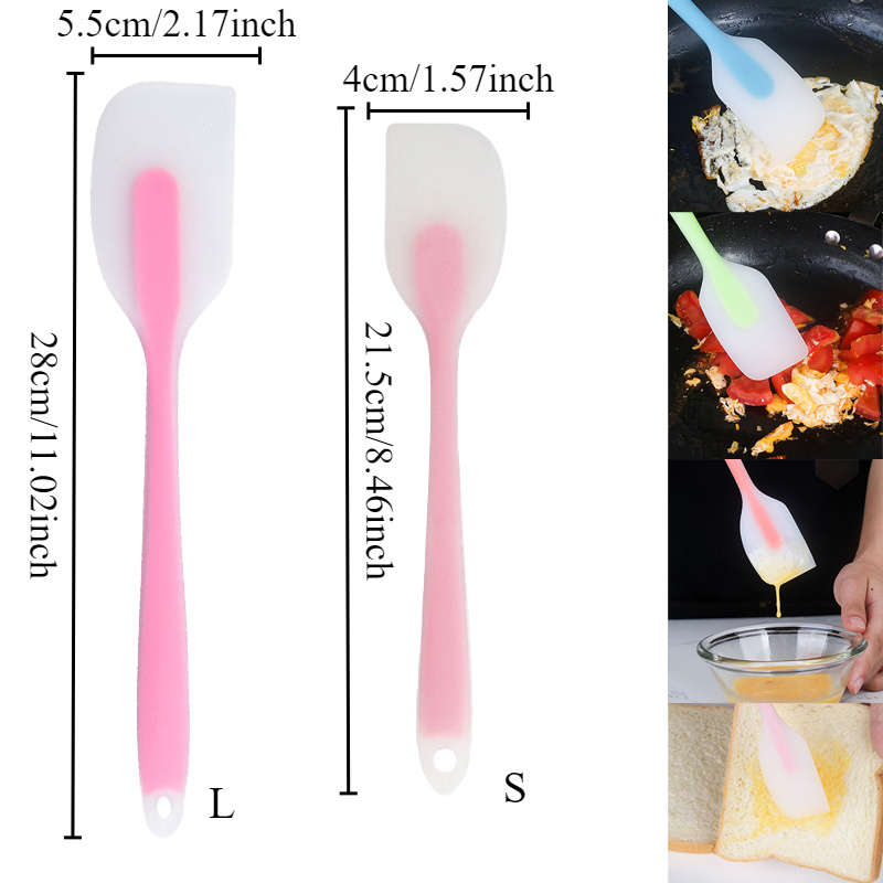1pc Heat-Resistant Silicone Spatula