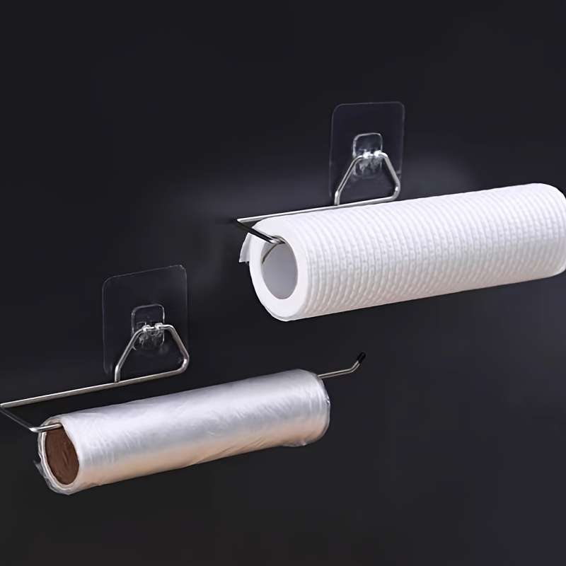 Black Stainless Steel Towel Rack