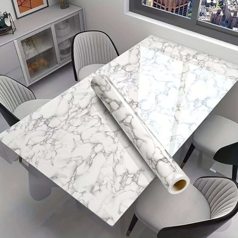 1pc Self-Adhesive Marble Wallpaper