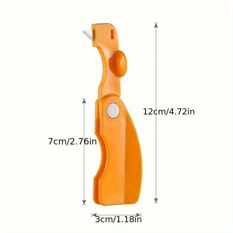 Easy-Grip Plastic Orange Peeler