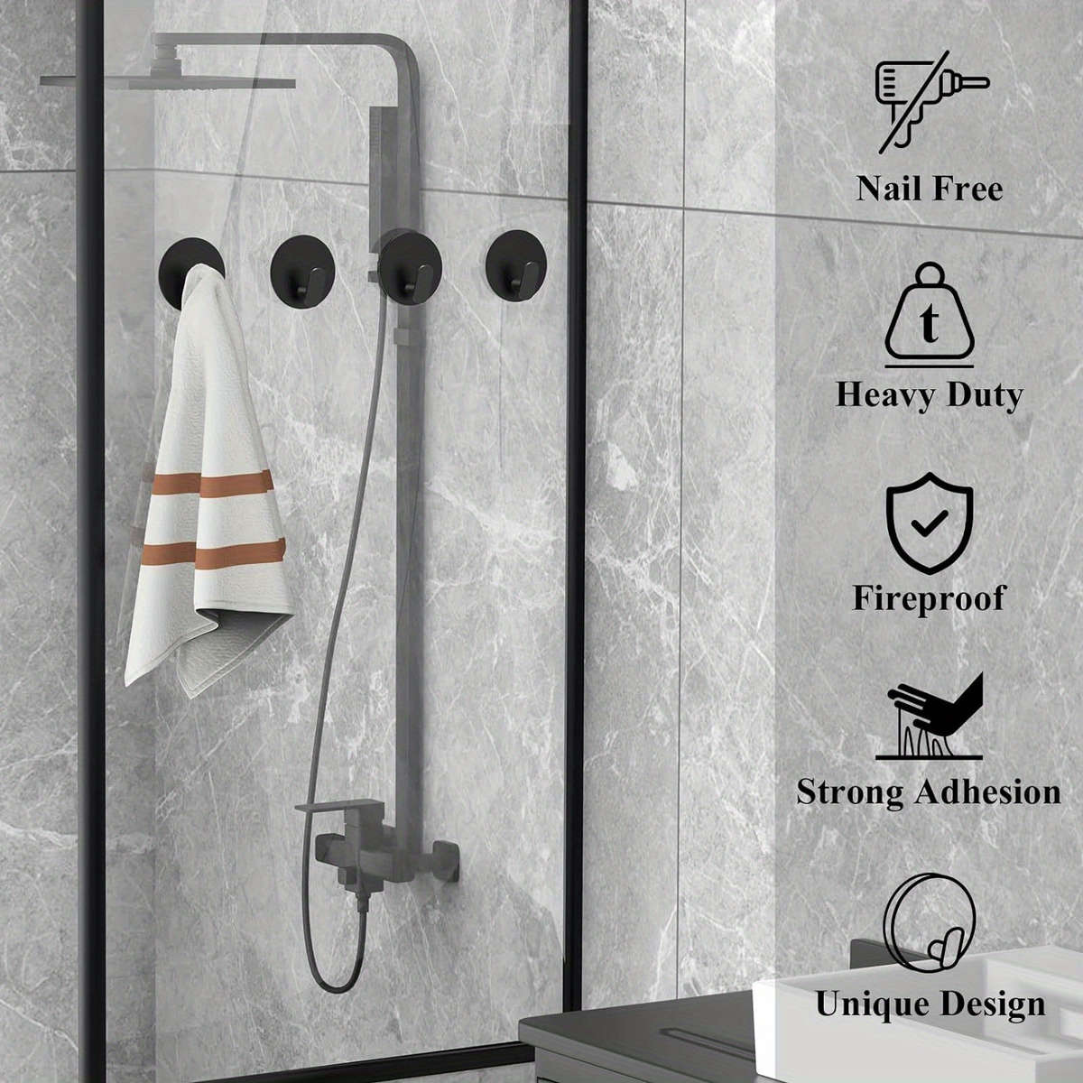 Stainless Steel Towel Hook