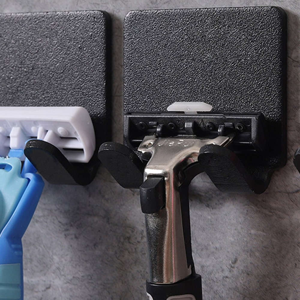 2pcs Wall Mounted Razor Holder
