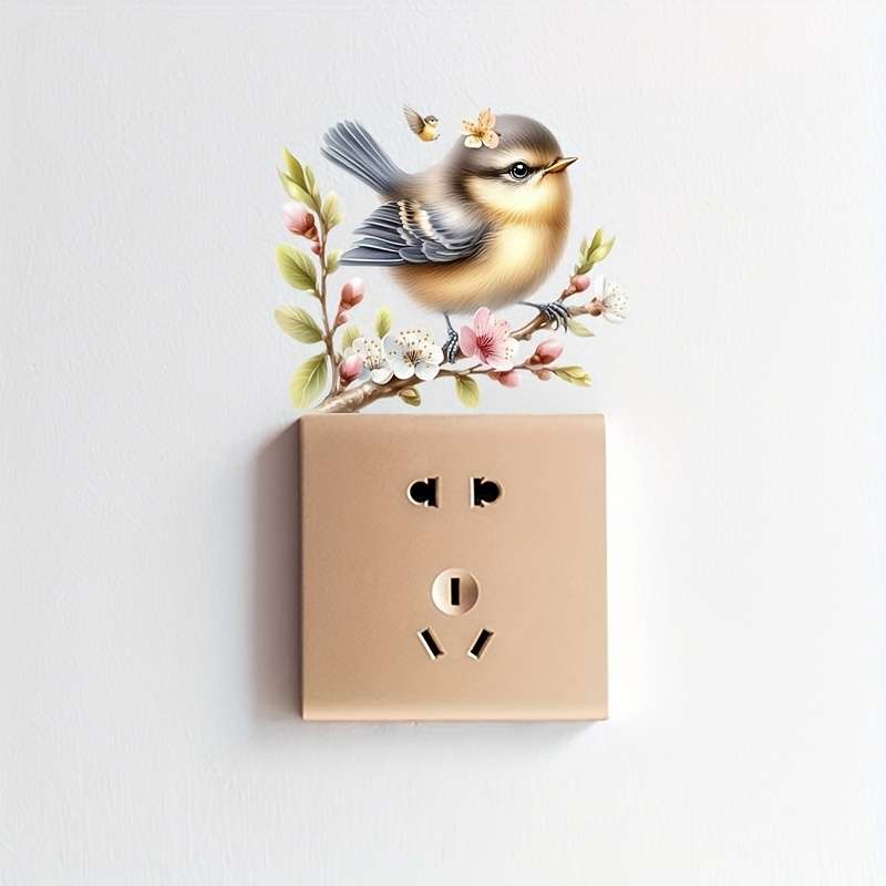 Charming Bird Wall Decal
