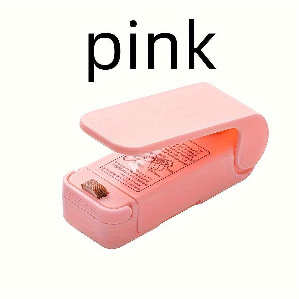 Compact Handheld Snack Bag Sealer Random Colors