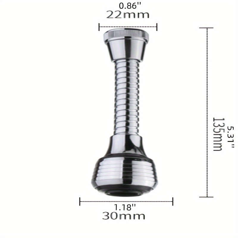 1pc Universal 360° Rotatable Faucet Aerator