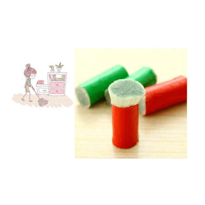 1pc Magic Plastic Pot Rust Remover Cleaning Brush Stick