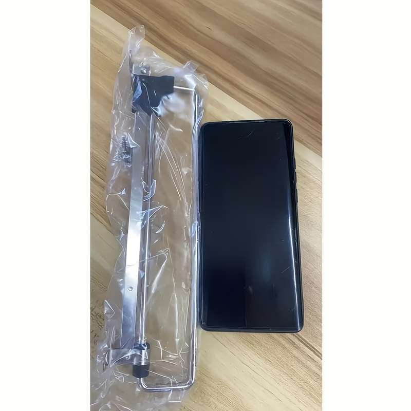 1pc Metal Retractable Closet Organizer