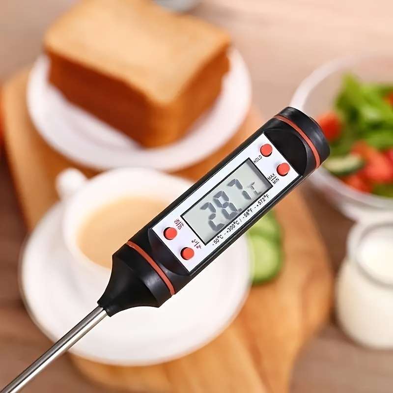 1pc Instant Read Digital Thermometer for BBQ