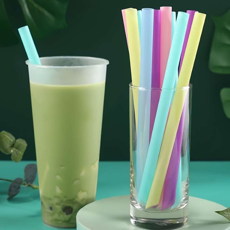 arge Drinking Straws Mixed Colors