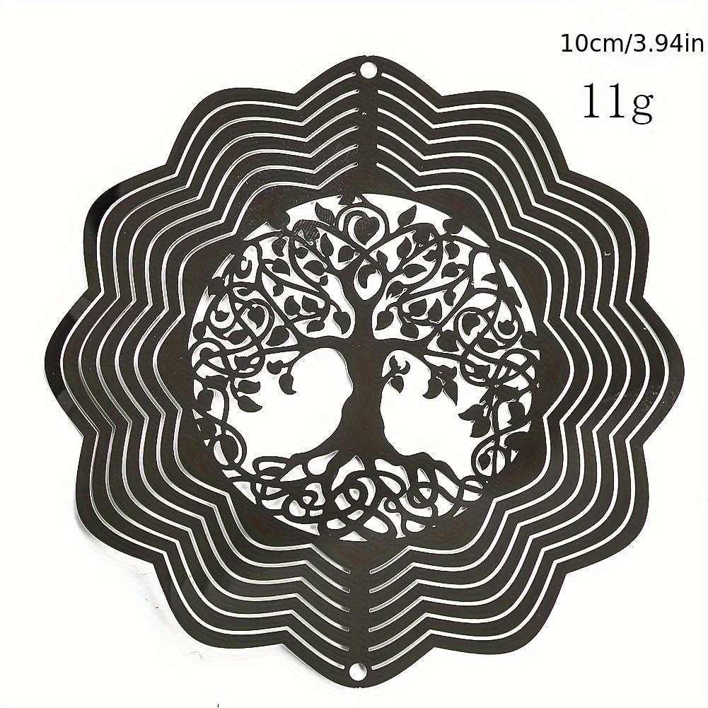 Art Deco Stainless Steel Wind Spinners