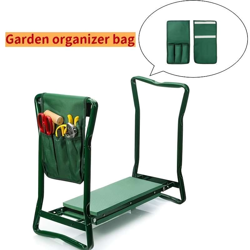 Durable Green Oxford Fabric Garden Kneeling Bench