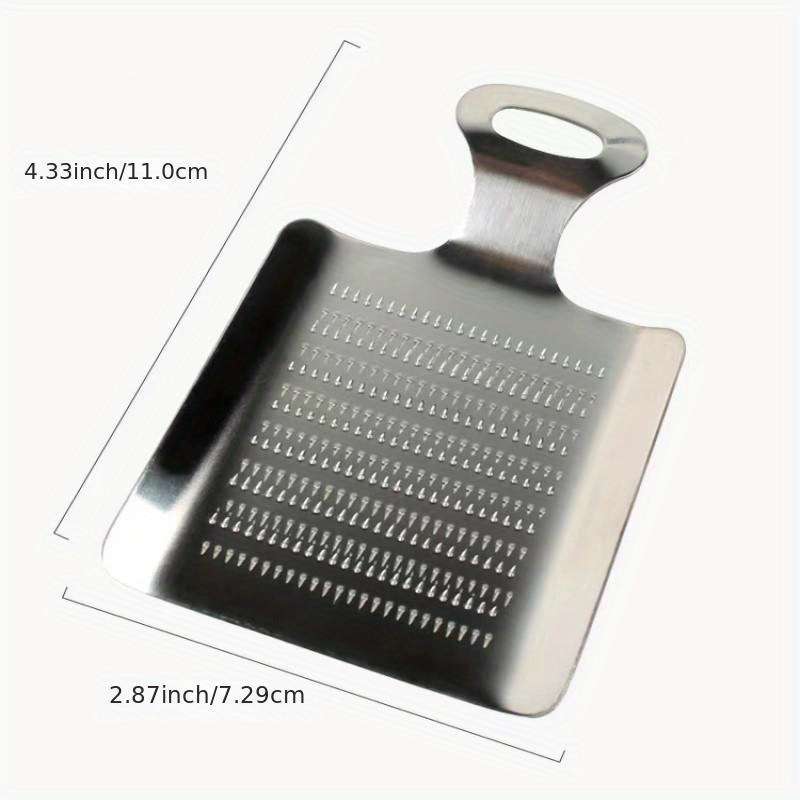 1 Stainless Steel Garlic Ginger Root Vegetable Grinder