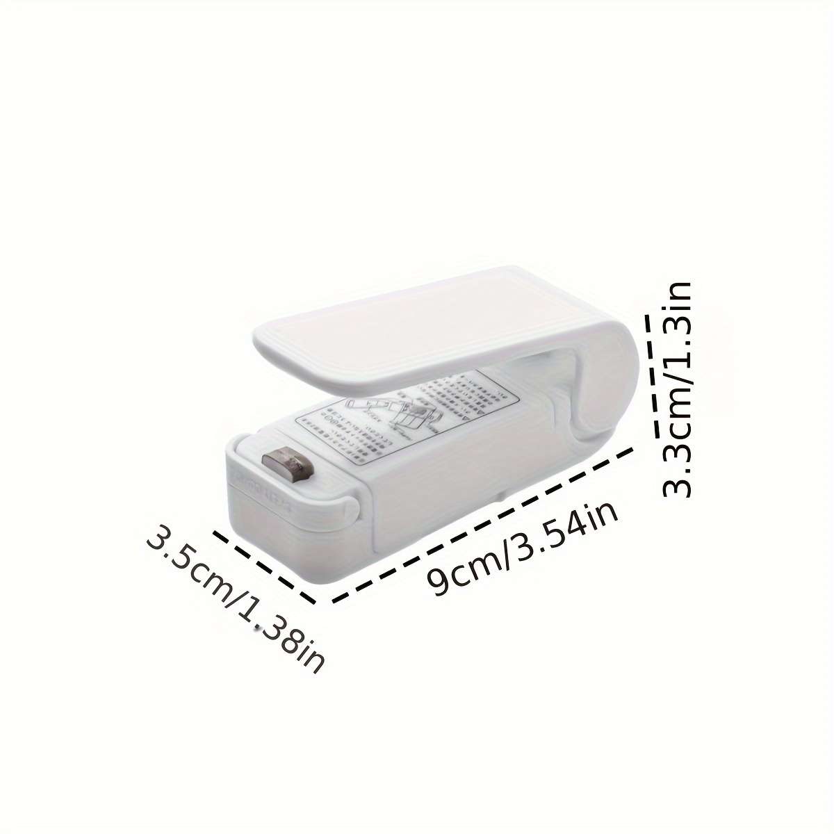 Compact Handheld Snack Bag Sealer Random Colors