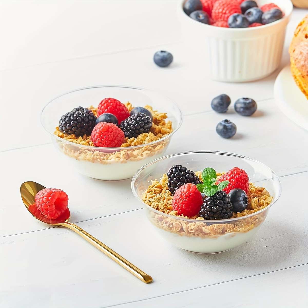 10pcs Small Plastic Bowls