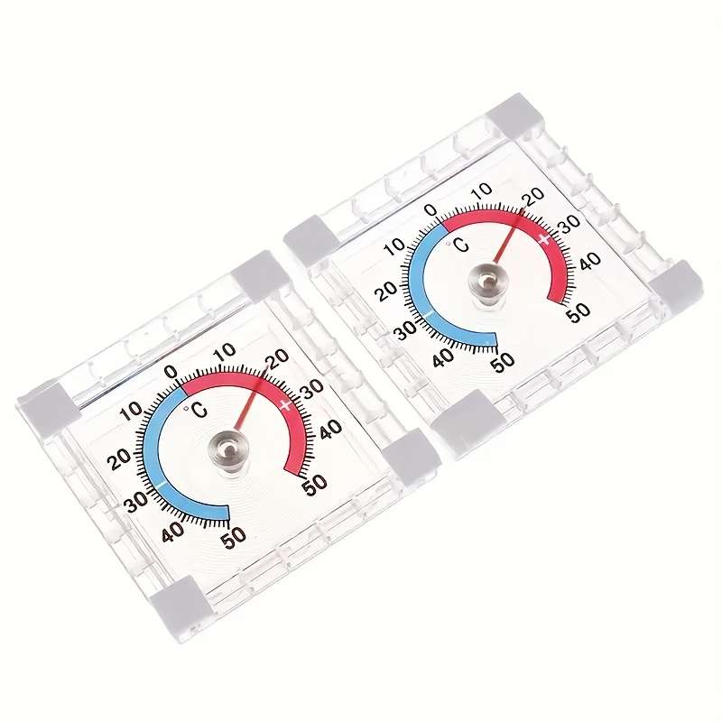A Plastic Dial Indoor Thermometer