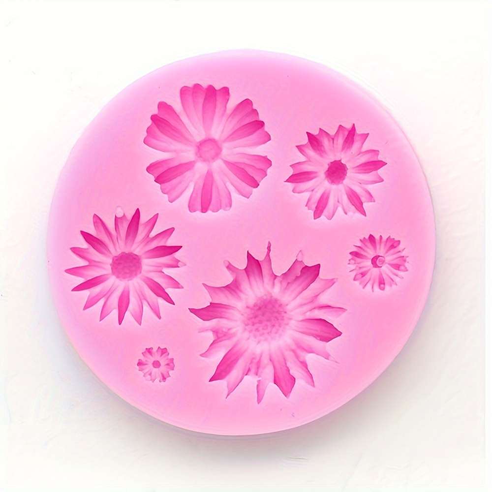 1pc 3D Flower Silicone Mold
