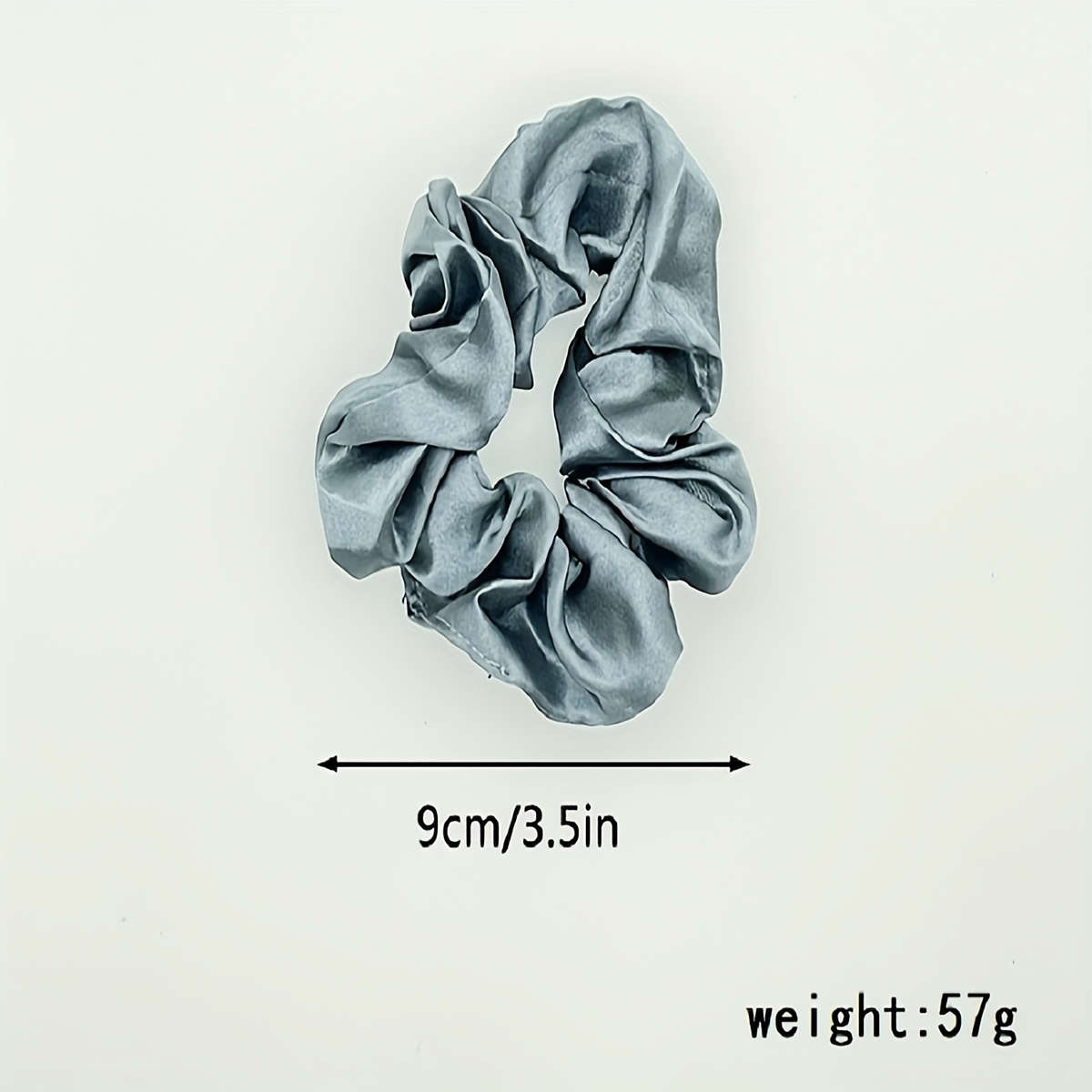 12-Pack Luxurious Satin Scrunchies Set