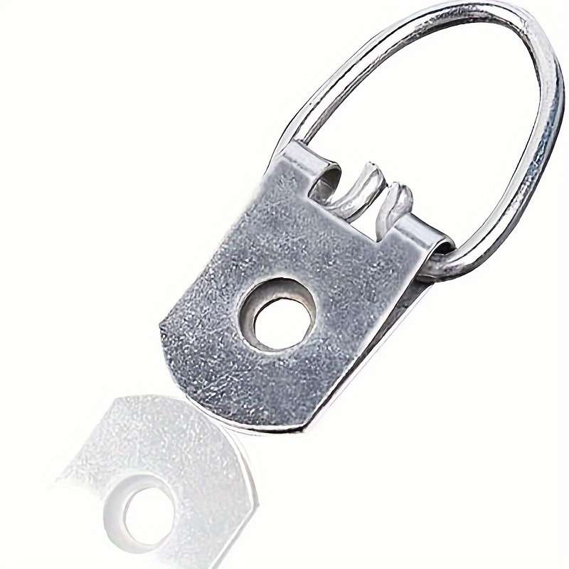 Metal D-Ring Picture Hangers with Screws