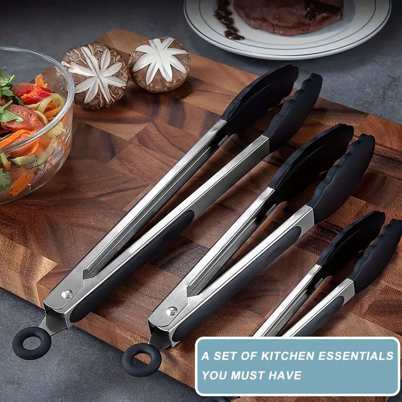 Stainless Steel Kitchen Tongs