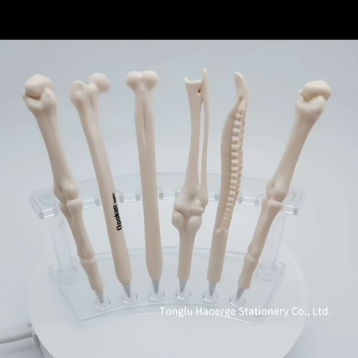 5-Pack Bone-Shaped Ballpoint Pens